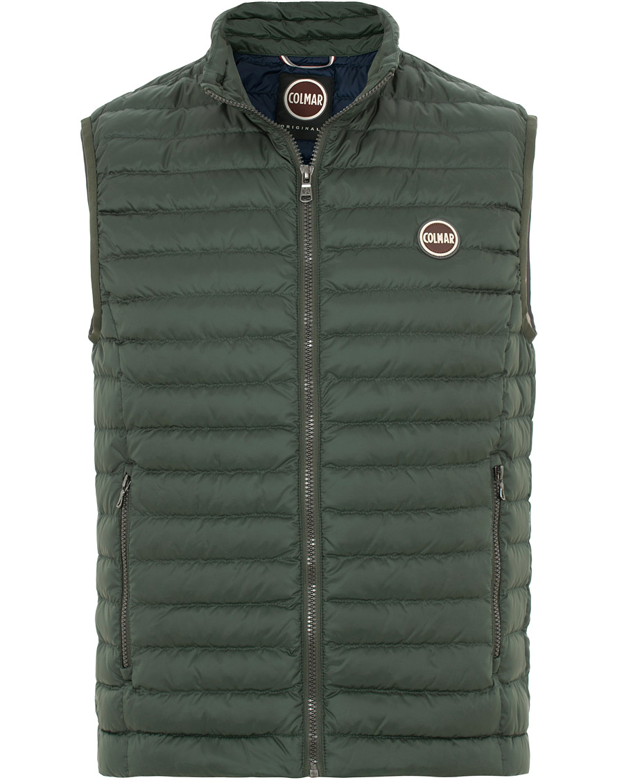 Herr | Jackor | Colmar | Lightweight Down Vest Botanical Green