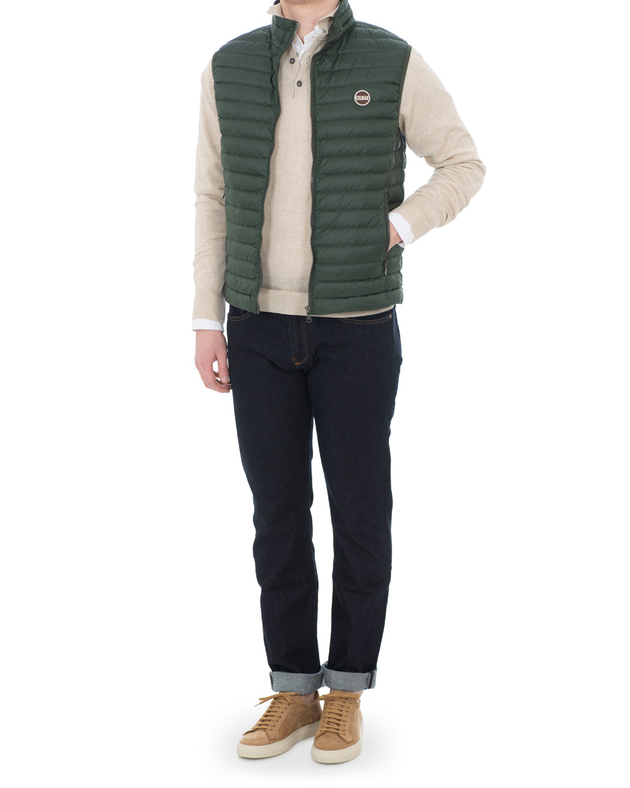 Herr | Jackor | Colmar | Lightweight Down Vest Botanical Green