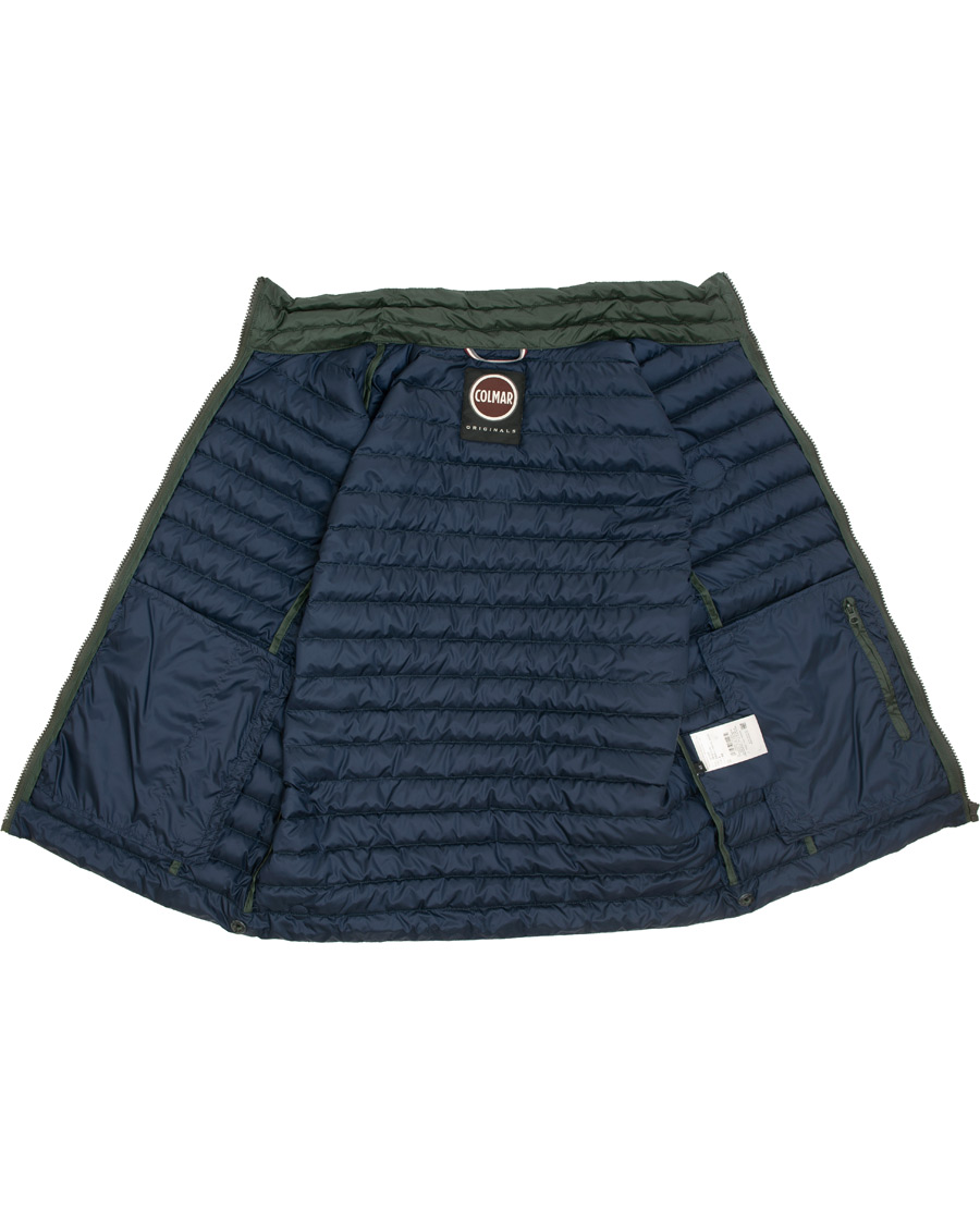 Herr | Jackor | Colmar | Lightweight Down Vest Botanical Green