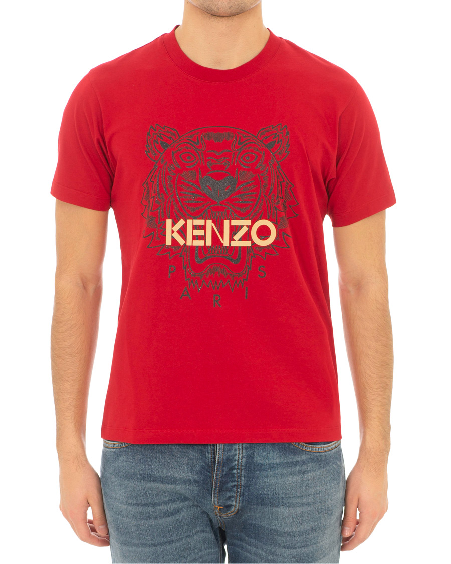 Herr | T-Shirts | KENZO | Chinese New Year Icon Tiger T-shirt Red