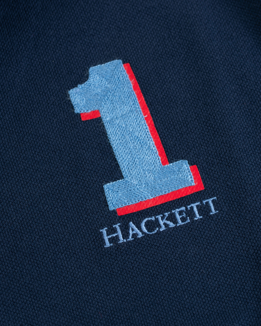 Herr | Pikéer | Hackett | Number Polo Navy