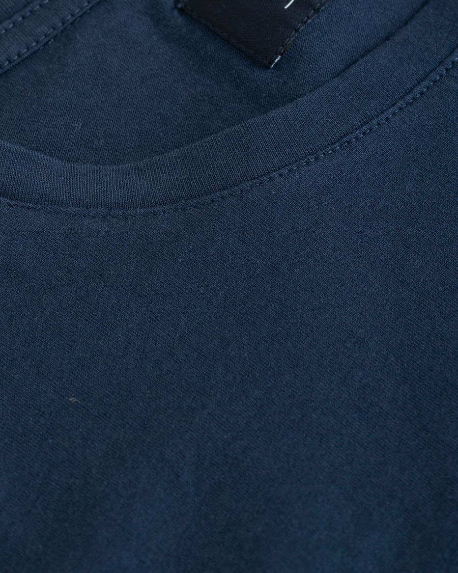 Herr | T-Shirts | Hackett | Logo Crew Neck Tee Navy