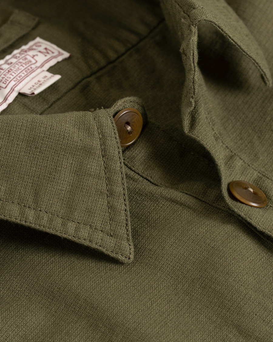 Herr | Skjortor | J.Crew | Wallace And Barnes Burma Cloth Fishing Shirt Jacket Frosty Olive