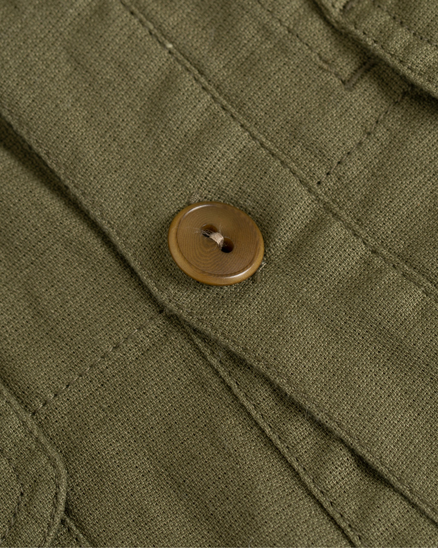 Herr | Skjortor | J.Crew | Wallace And Barnes Burma Cloth Fishing Shirt Jacket Frosty Olive