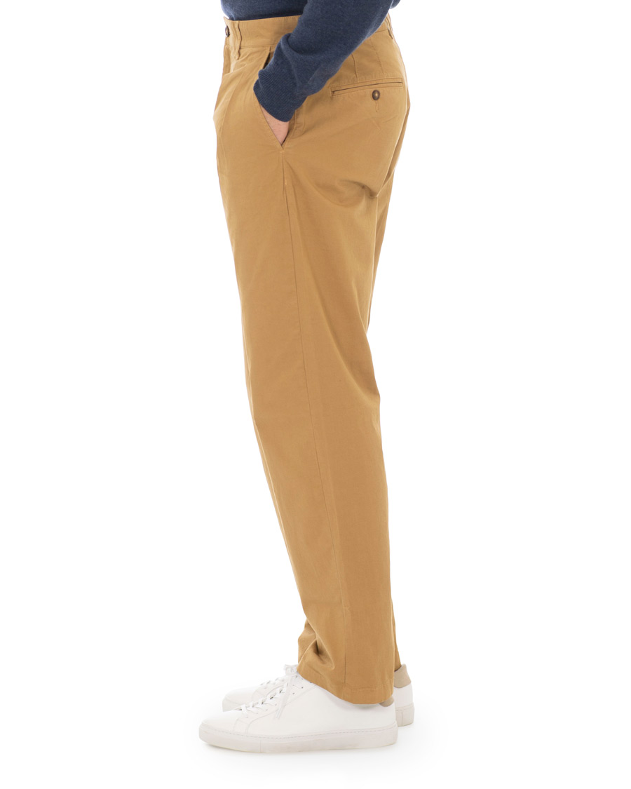 Herr | Byxor | J.Crew | Double Pleated Garment Dyed Canvas Chinos Melted Caramel