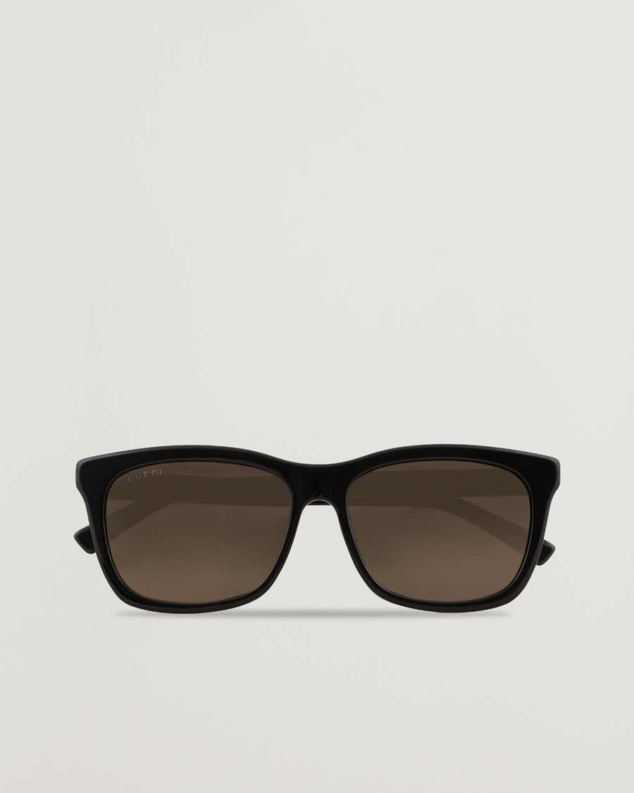 Herr | Gucci GG0449S Sunglasses Black/Gold/Brown | Gucci | GG0449S Sunglasses Black/Gold/Brown