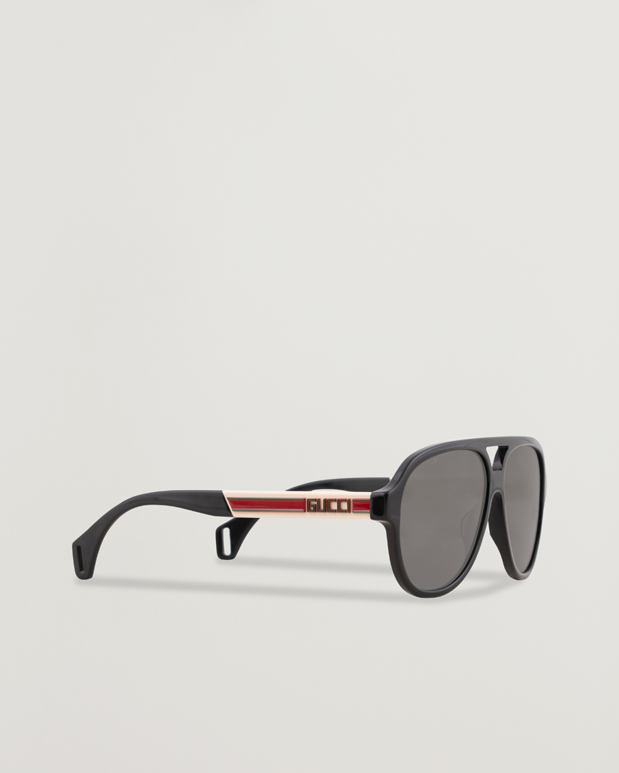 Herr | Gucci GG0463S Sunglasses Black/White/Grey | Gucci | GG0463S Sunglasses Black/White/Grey