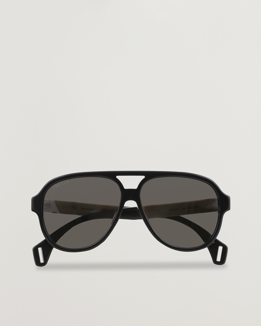 Herr | Solglasögon | Gucci | GG0463S Sunglasses Black/White/Grey