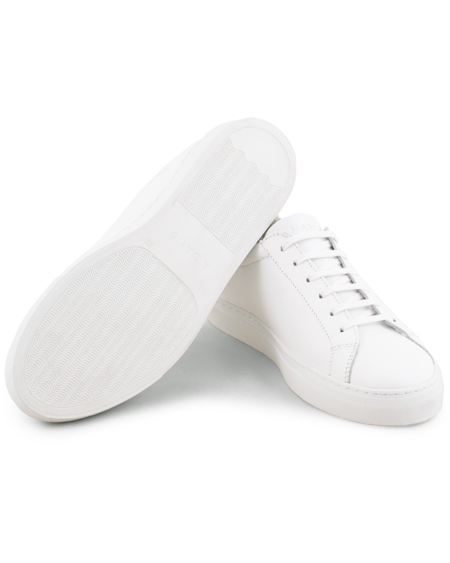 Herr |  | A Day's March | Marching Sneaker White Calf