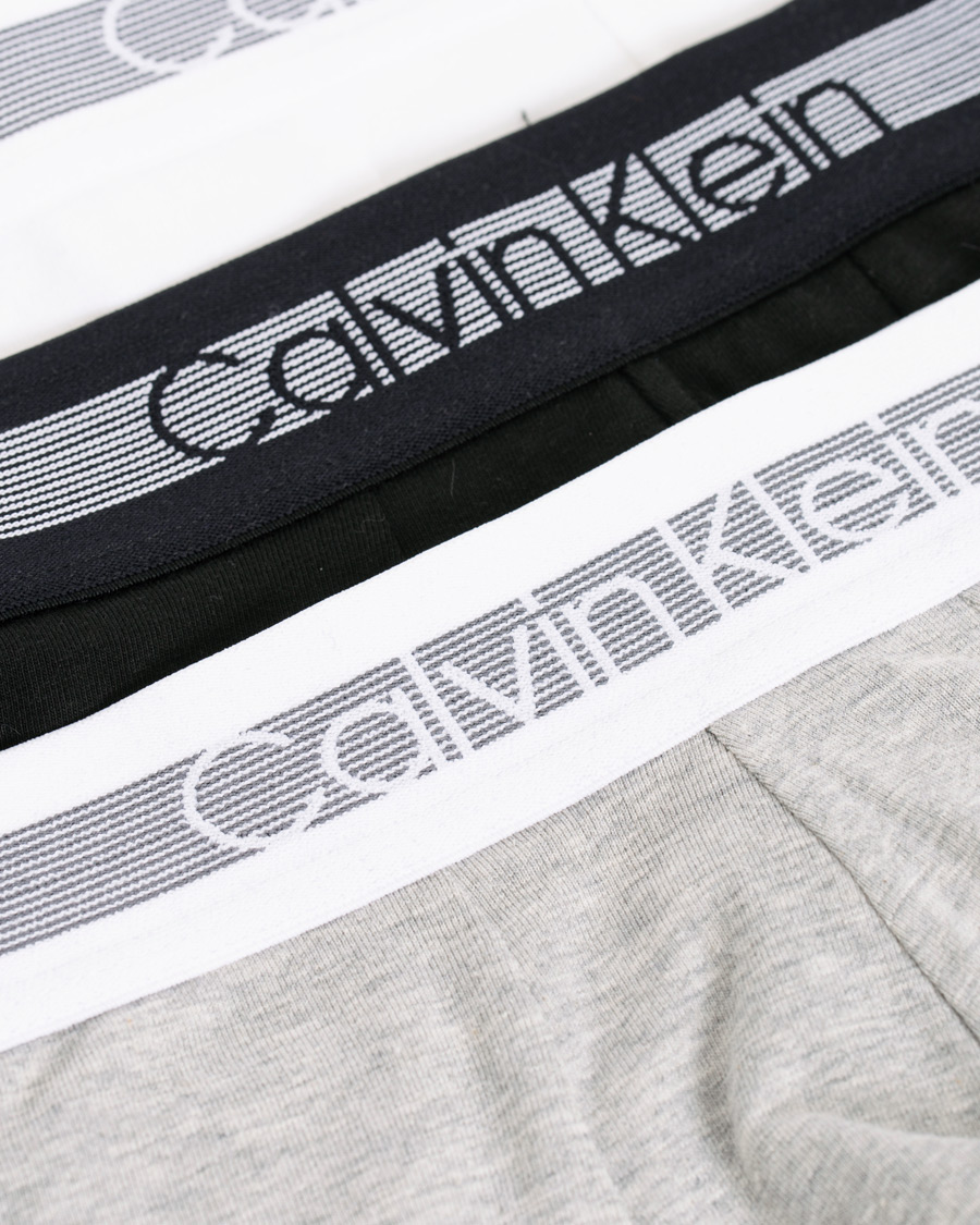 Herr | Underkläder | Calvin Klein | Cooling Trunk 3-Pack Grey/Black/White