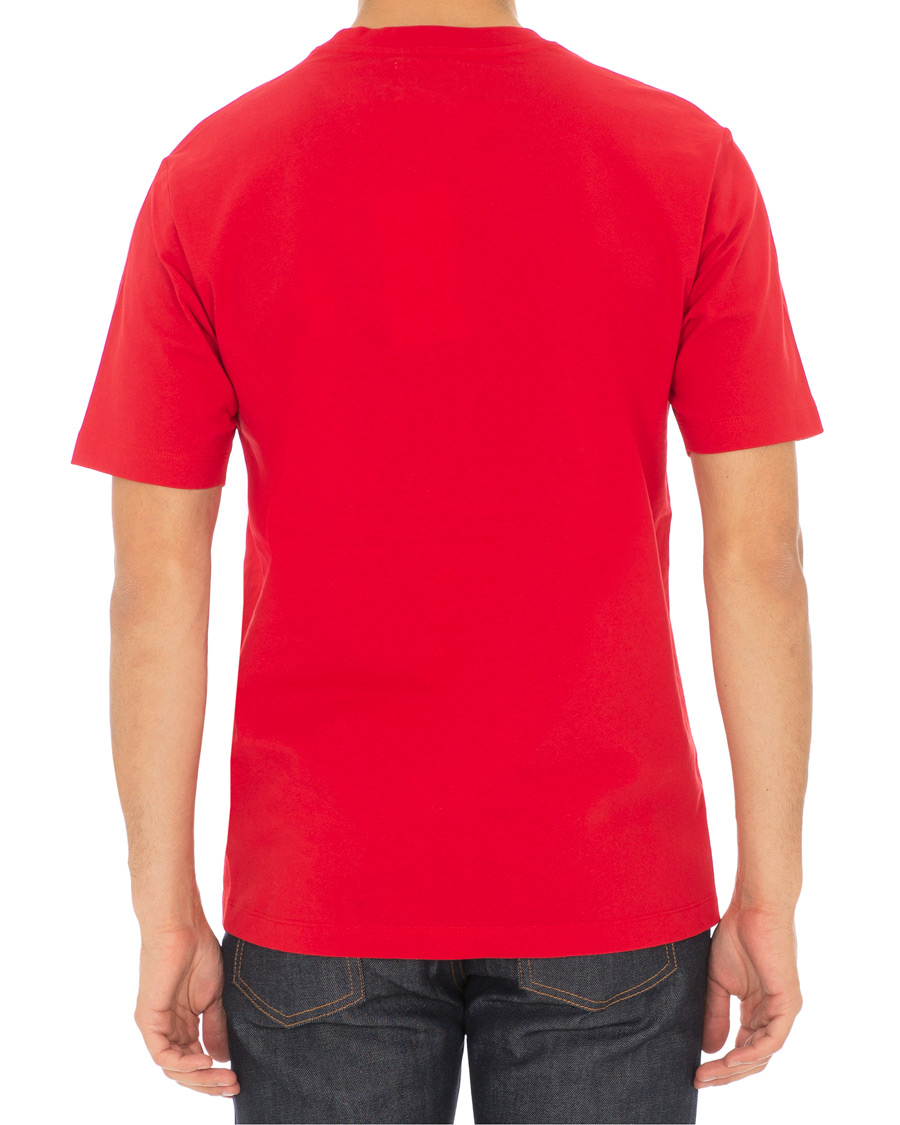 Herr | T-Shirts | Calvin Klein Jeans | Monogram Icon Box Tee Barbados Cherry