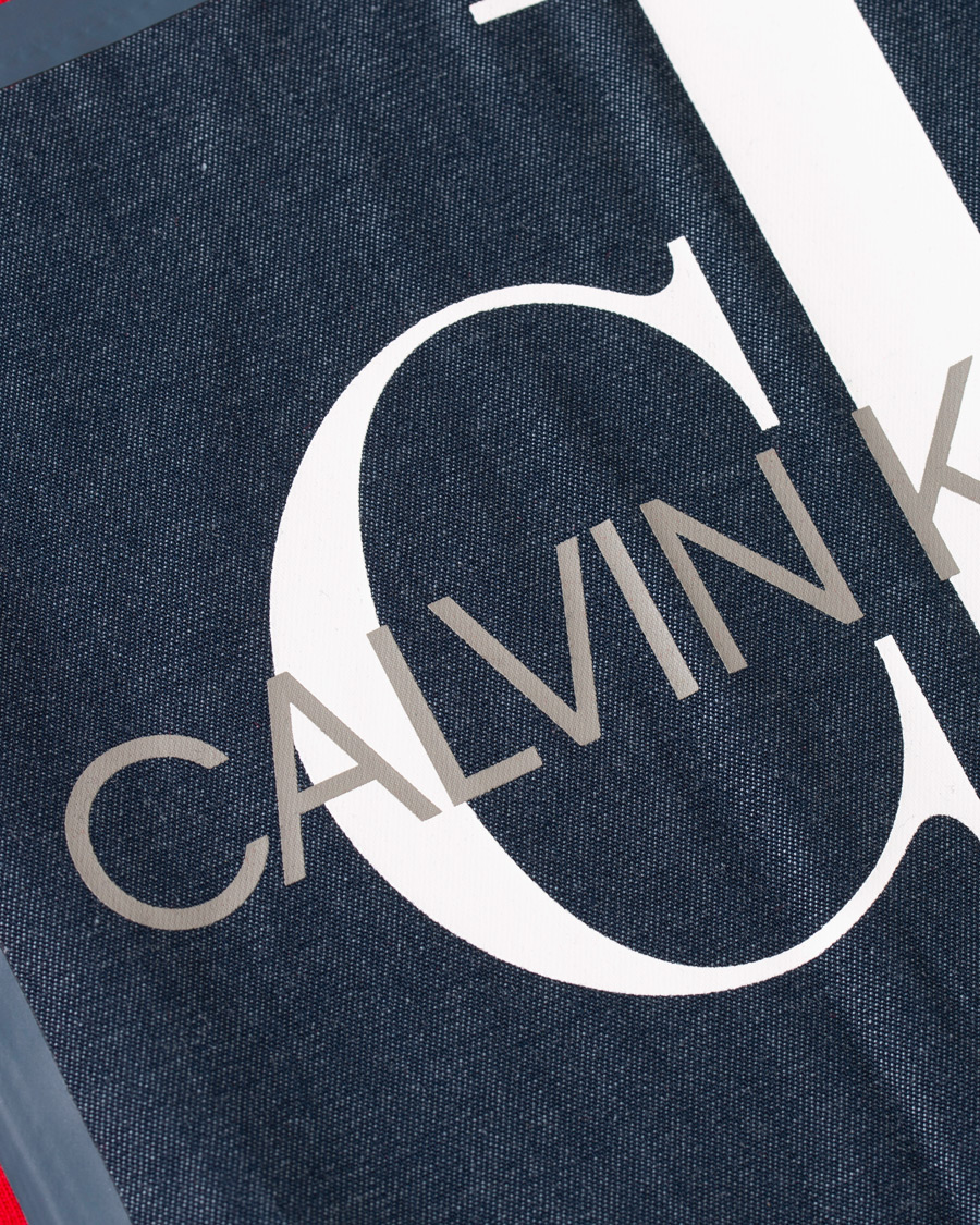 Herr | T-Shirts | Calvin Klein Jeans | Monogram Icon Box Tee Barbados Cherry