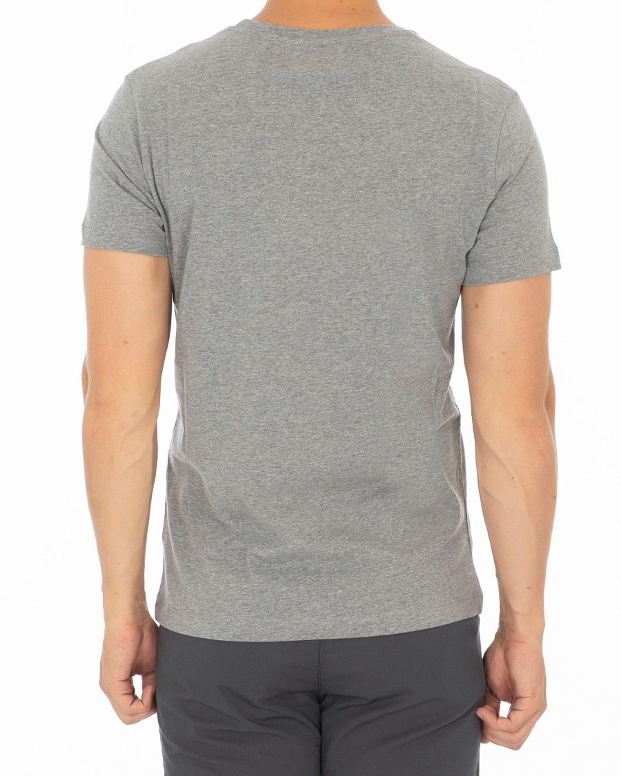 Herr | T-Shirts | Calvin Klein Jeans | Monogram Box Logo Tee Grey Heather