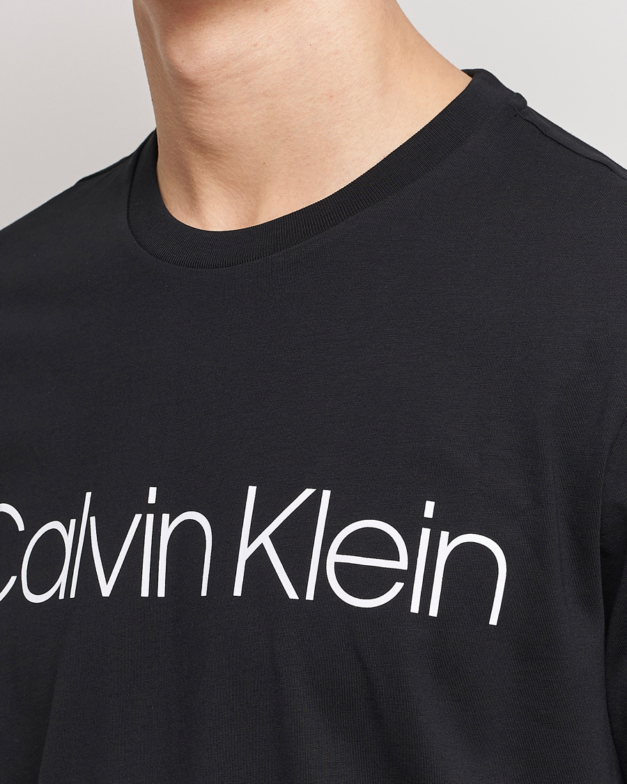 Herr | T-Shirts | Calvin Klein | Front Logo Tee Black
