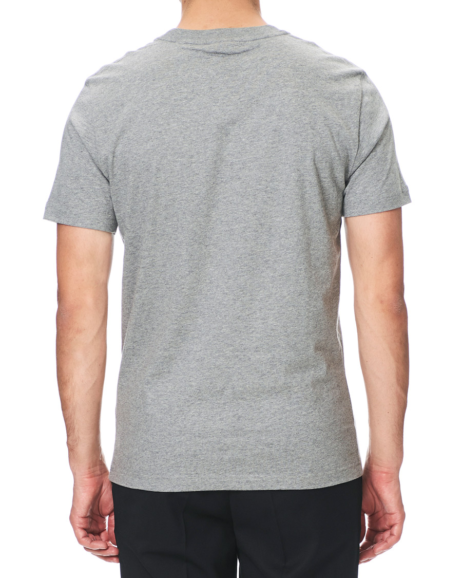Herr | T-Shirts | Calvin Klein | Front Logo Tee Mid Grey Heather