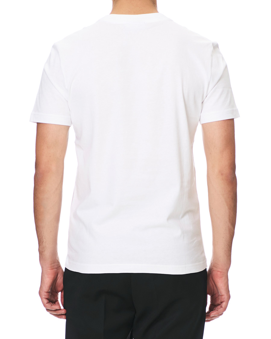 Herr | T-Shirts | Calvin Klein | Chest Logo Tee White