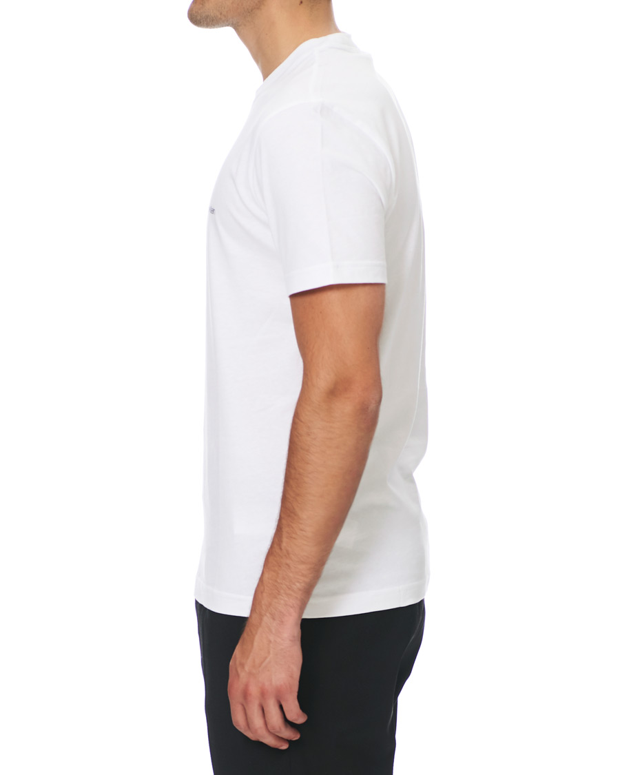 Herr | T-Shirts | Calvin Klein | Chest Logo Tee White