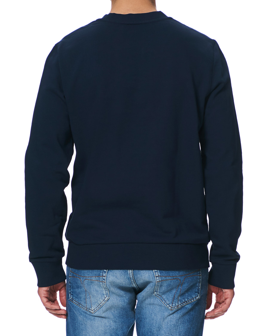 Herr | Tröjor | Calvin Klein | Front Logo Sweatshirt Navy