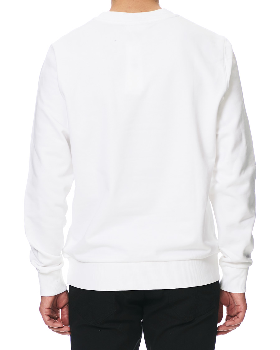 Herr | Tröjor | Calvin Klein | Front Logo Sweatshirt White