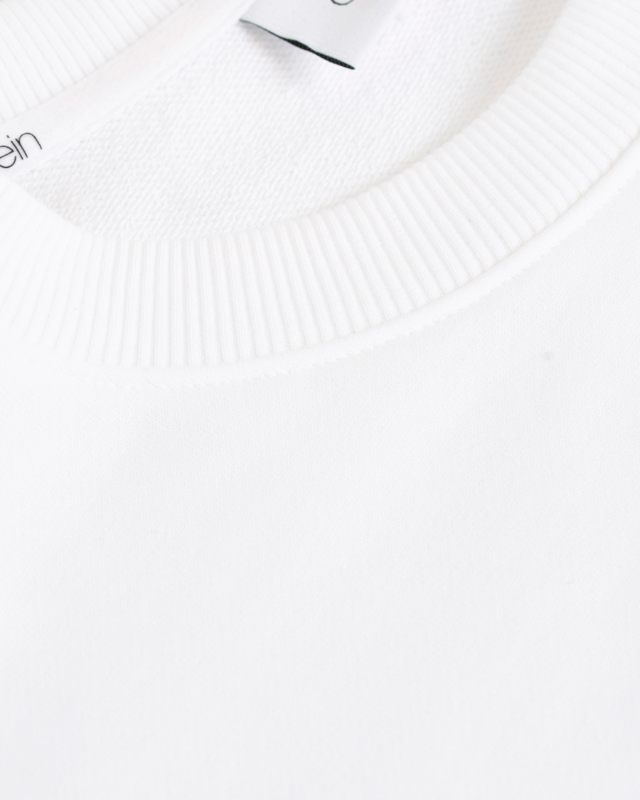 Herr | Tröjor | Calvin Klein | Front Logo Sweatshirt White