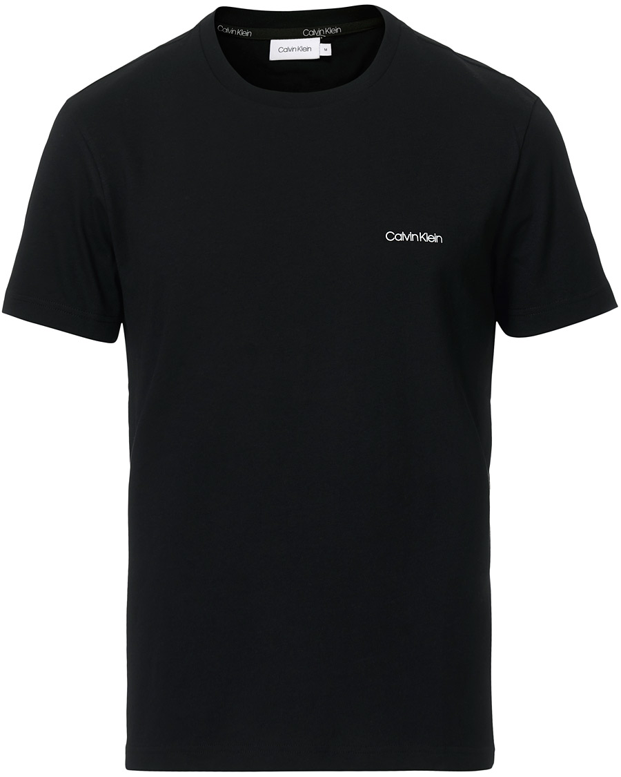 Herr | T-Shirts | Calvin Klein | Chest Logo Tee Black