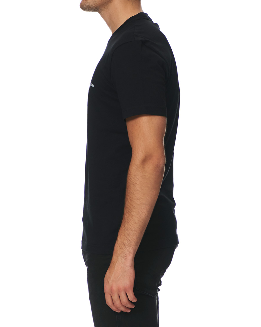 Herr | T-Shirts | Calvin Klein | Chest Logo Tee Black