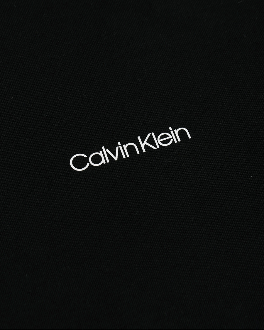 Herr | T-Shirts | Calvin Klein | Chest Logo Tee Black