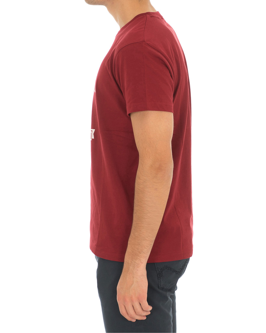 Herr | T-Shirts | GANT | Graphic Tee Mahogany Red