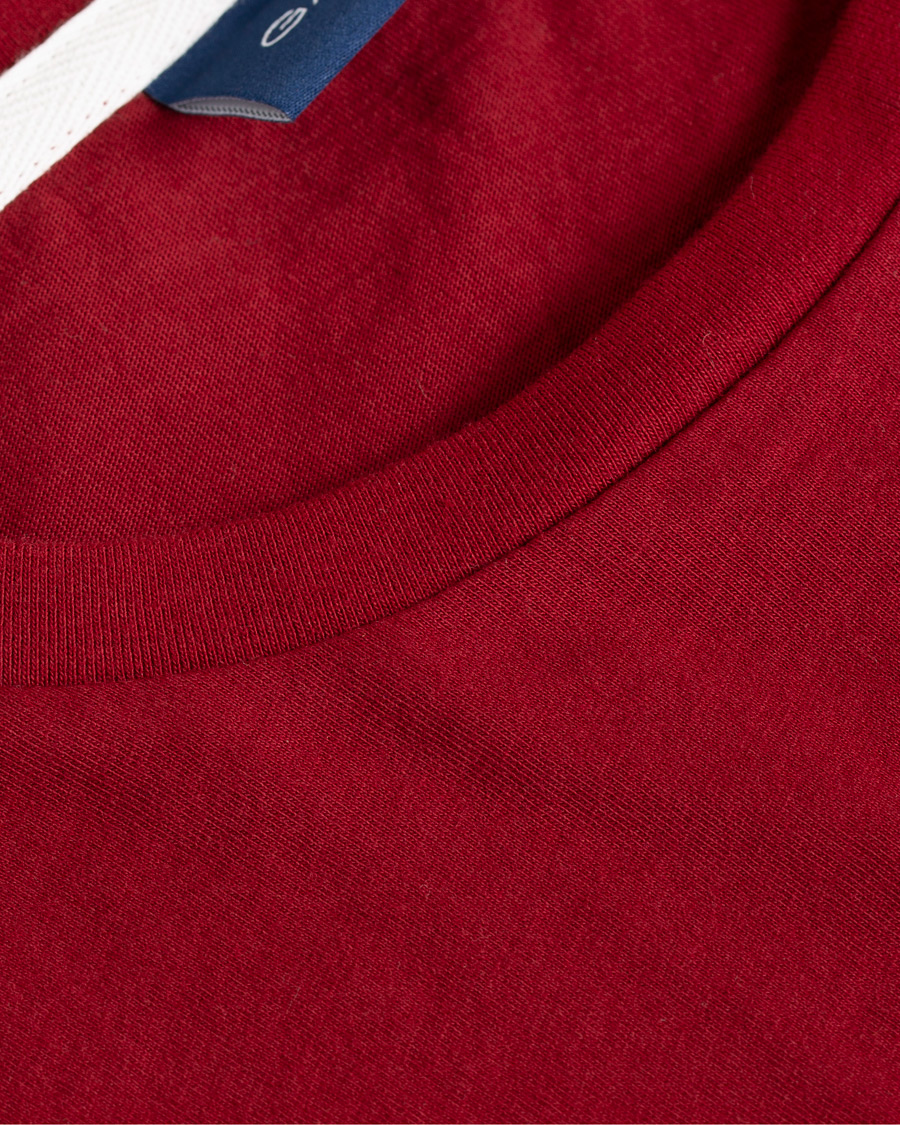 Herr | T-Shirts | GANT | Graphic Tee Mahogany Red