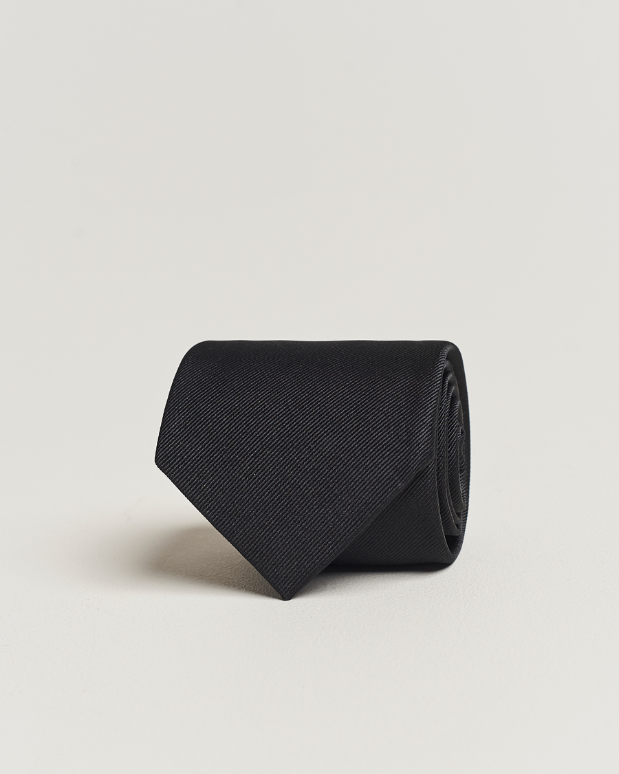 Herr | Business & Beyond | Amanda Christensen | Plain Classic Tie 8 cm Black