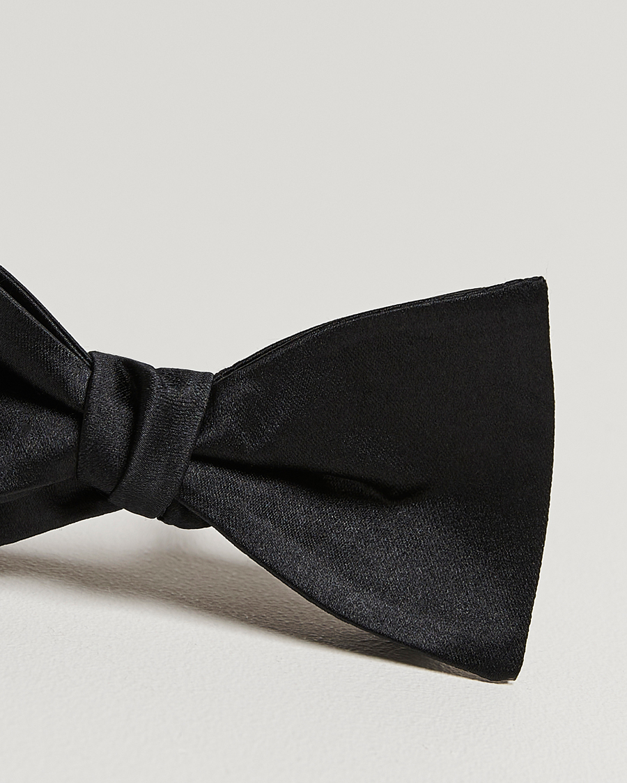 Herr | Flugor | Amanda Christensen | Self Tie Silk Ceremony Black