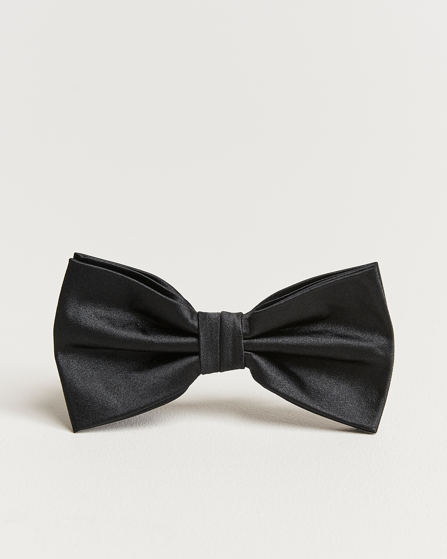 Herr | Flugor | Amanda Christensen | Pre Tie Silk Ceremony Black