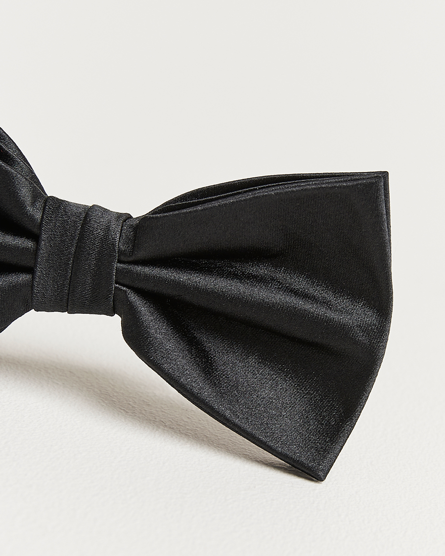 Herr | Flugor | Amanda Christensen | Pre Tie Silk Ceremony Black