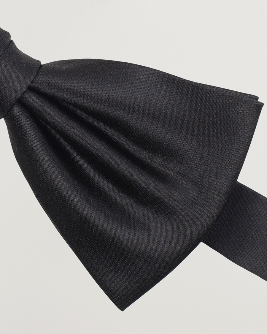 Herr | Flugor | Amanda Christensen | Silk Cummerbund Set Black Black