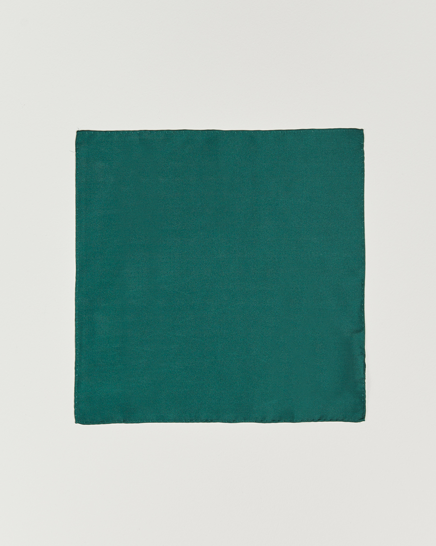 Herr | Näsdukar | Amanda Christensen | Handkercheif Silk Green