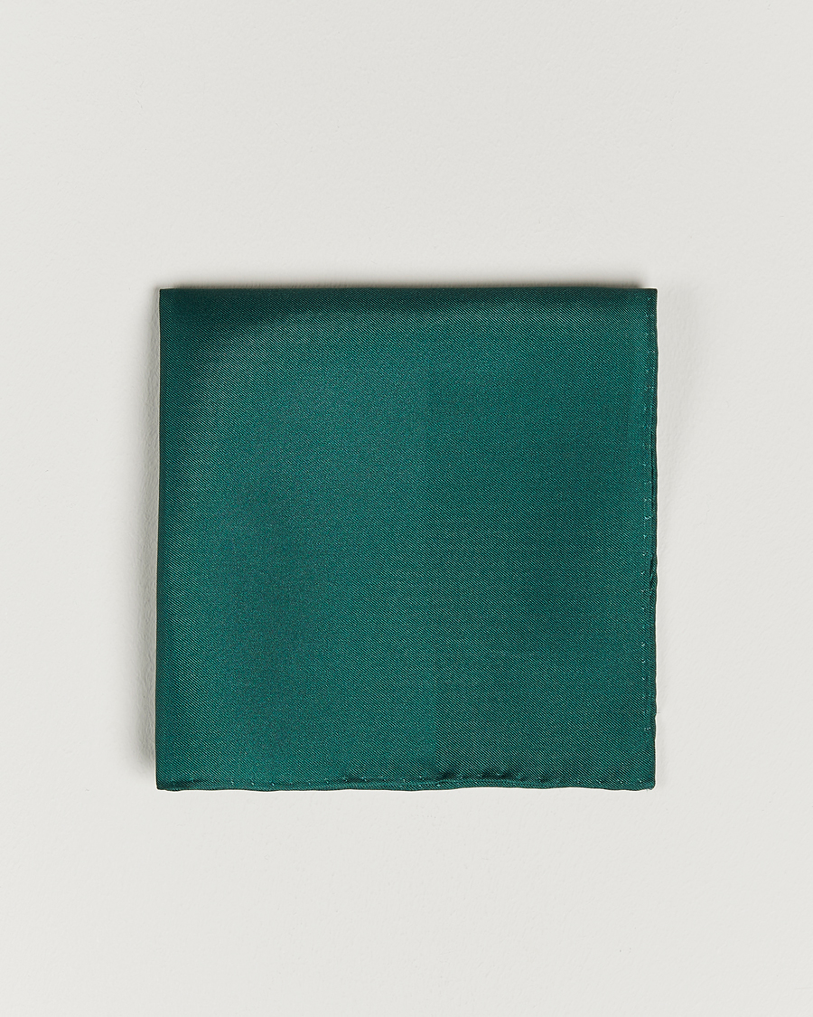 Herr | Näsdukar | Amanda Christensen | Handkercheif Silk Green