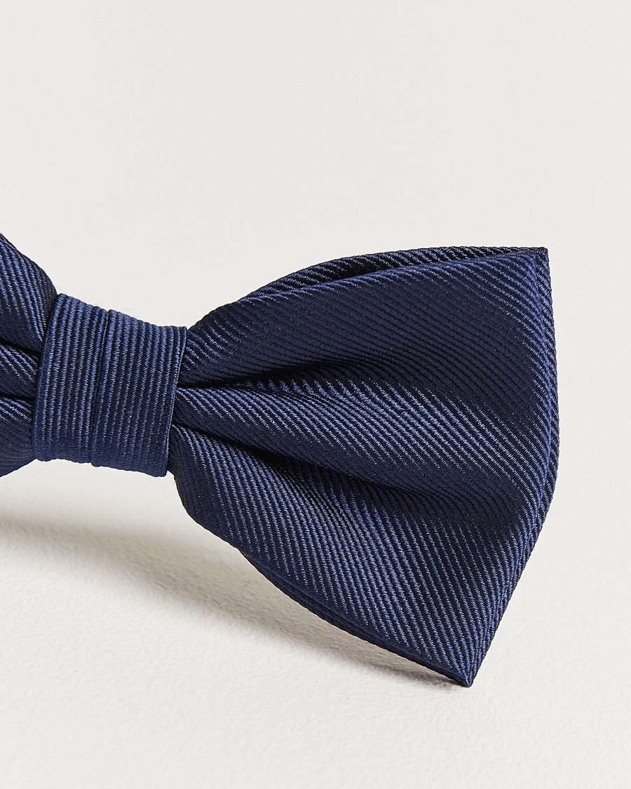 Herr | Flugor | Amanda Christensen | Pre Tie Silk Navy