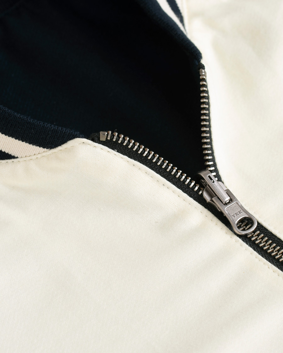 Herr | Jackor | Nudie Jeans | Mark Baseball Reversible Jacket White/Navy