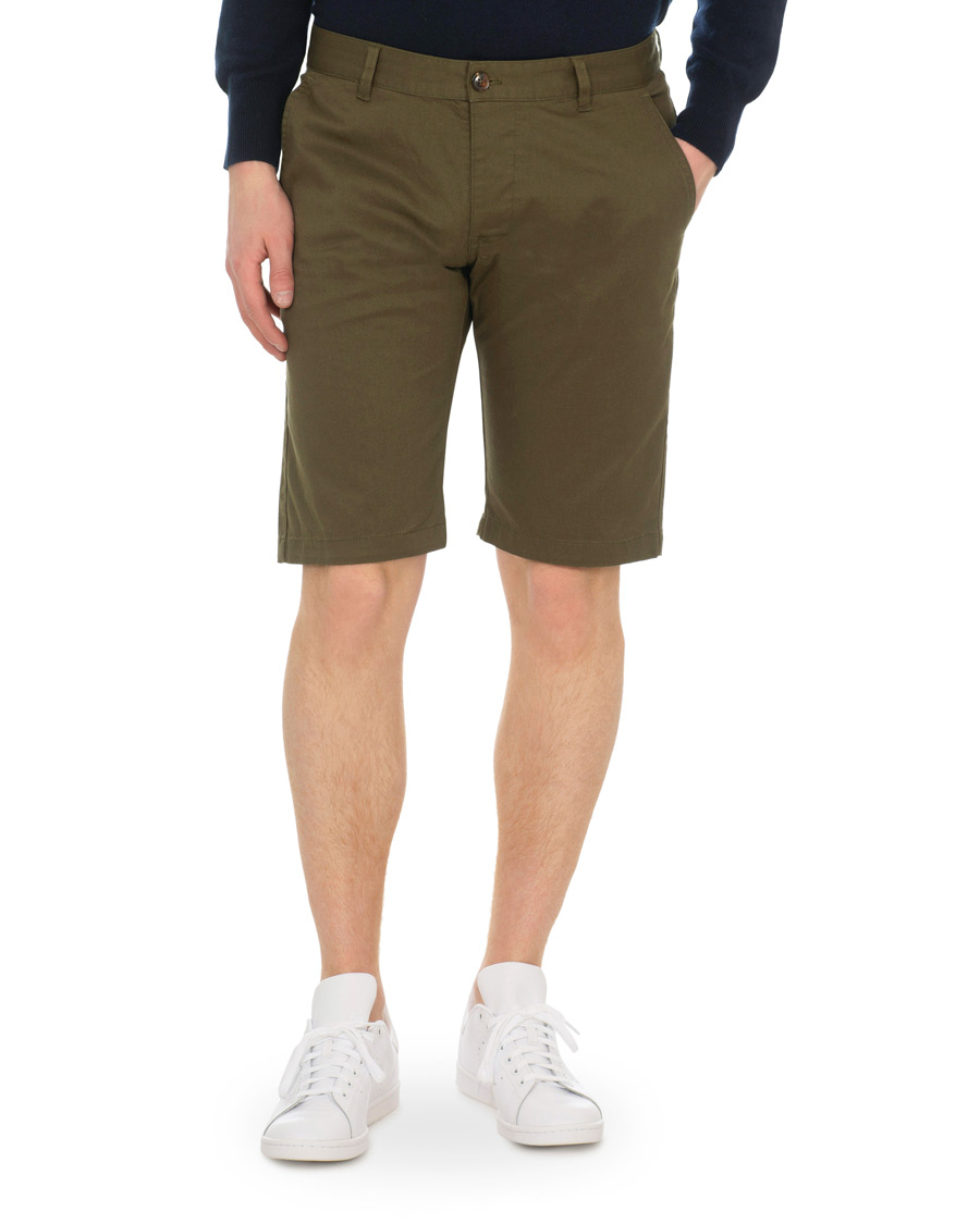 Herr | Shorts | Samsøe Samsøe | Samsøe & Samsøe Balder Cotton Shorts Olive Night