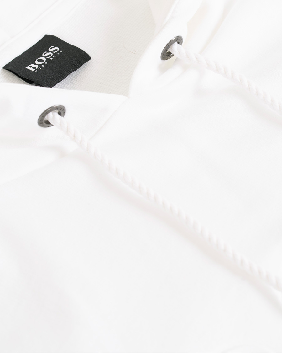 Herr | Tröjor | BOSS BLACK | BOSS Logo Hoodie White
