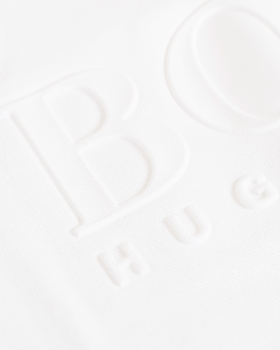 Herr | Tröjor | BOSS BLACK | BOSS Logo Hoodie White