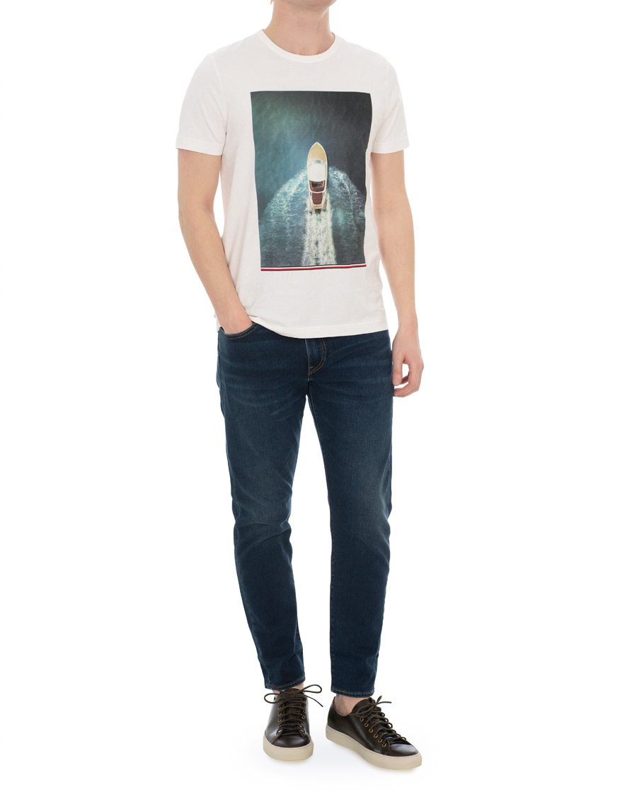 Herr | T-Shirts | Tommy Hilfiger | Summer Photo Printed Crew Neck Tee Snow White