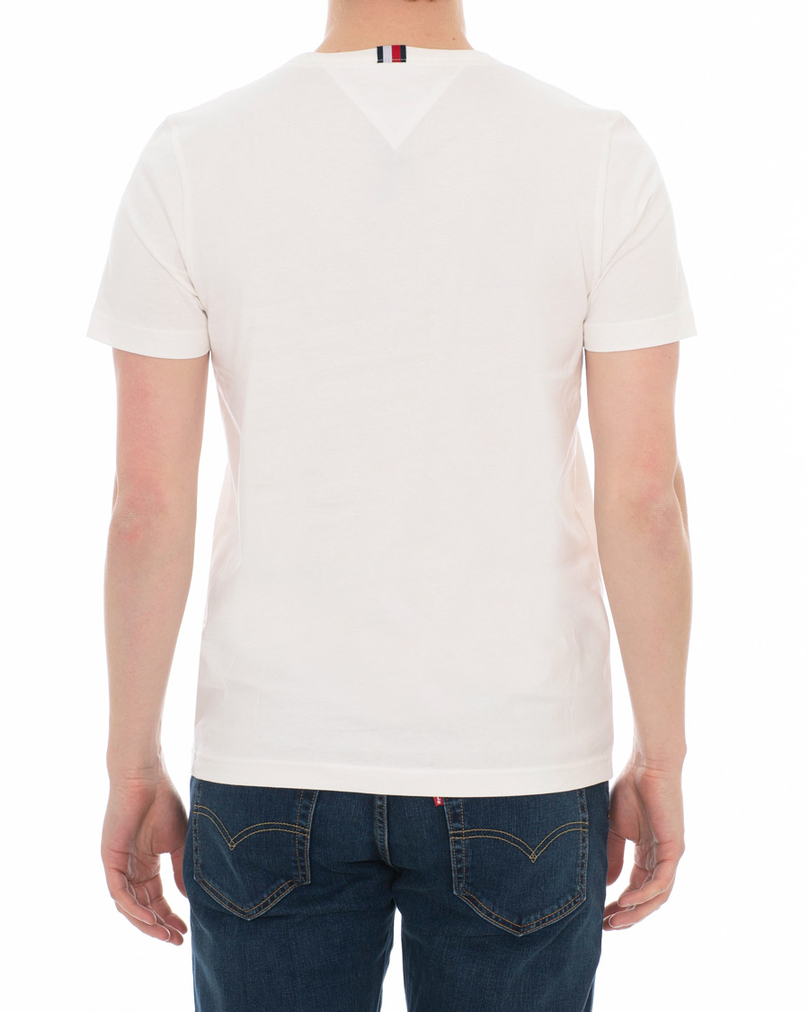Herr | T-Shirts | Tommy Hilfiger | Summer Photo Printed Crew Neck Tee Snow White