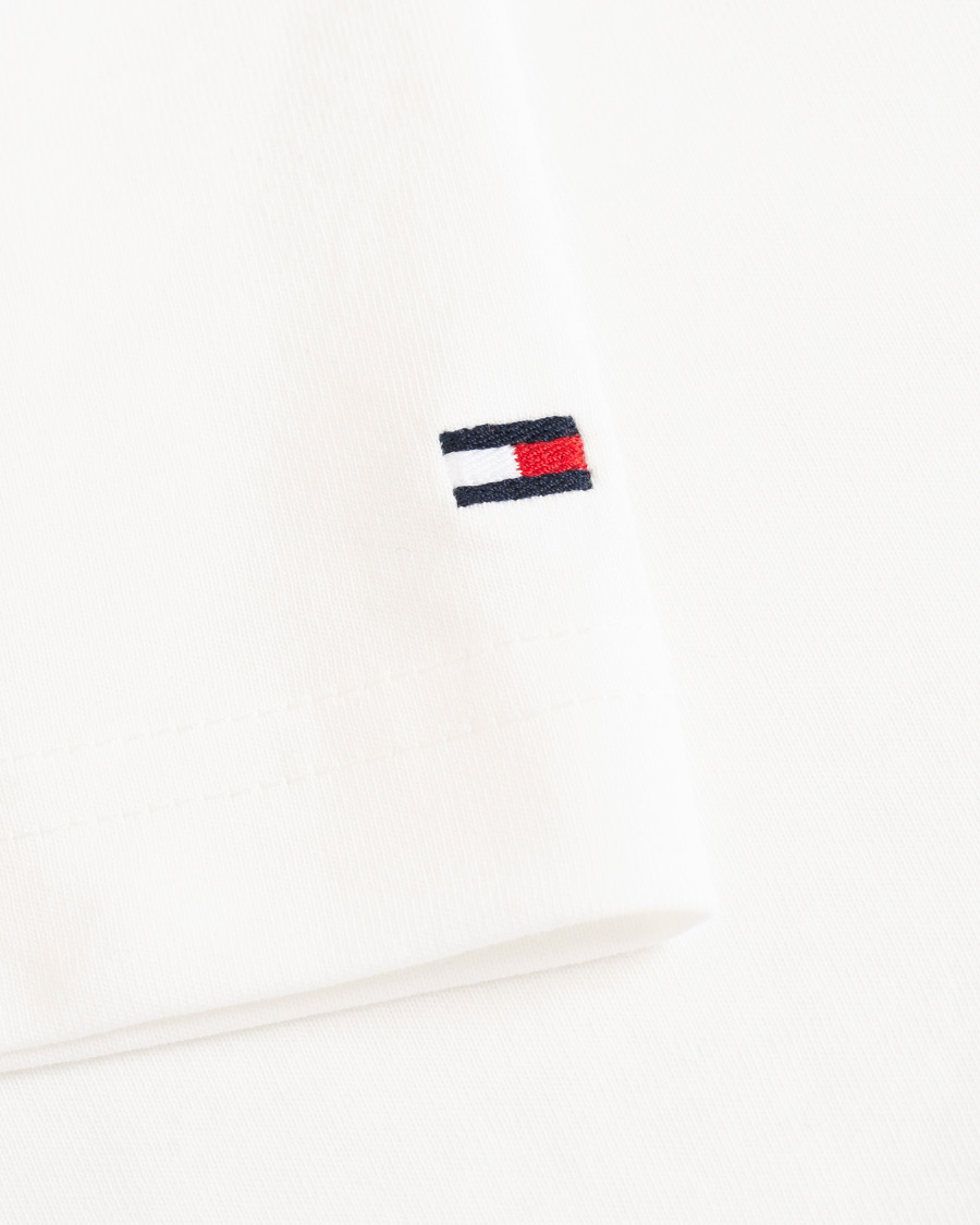 Herr | T-Shirts | Tommy Hilfiger | Logo Crew Neck Tee Snow White