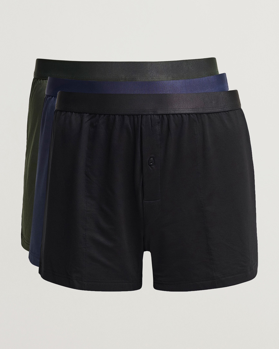 Herr | Underkläder | CDLP | 3-Pack Boxer Shorts Black/Army/Navy