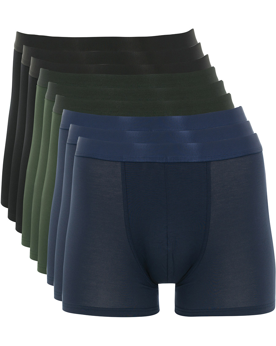 Herr | Underkläder | CDLP | 9-Pack Boxer Brief Black/Army/Navy