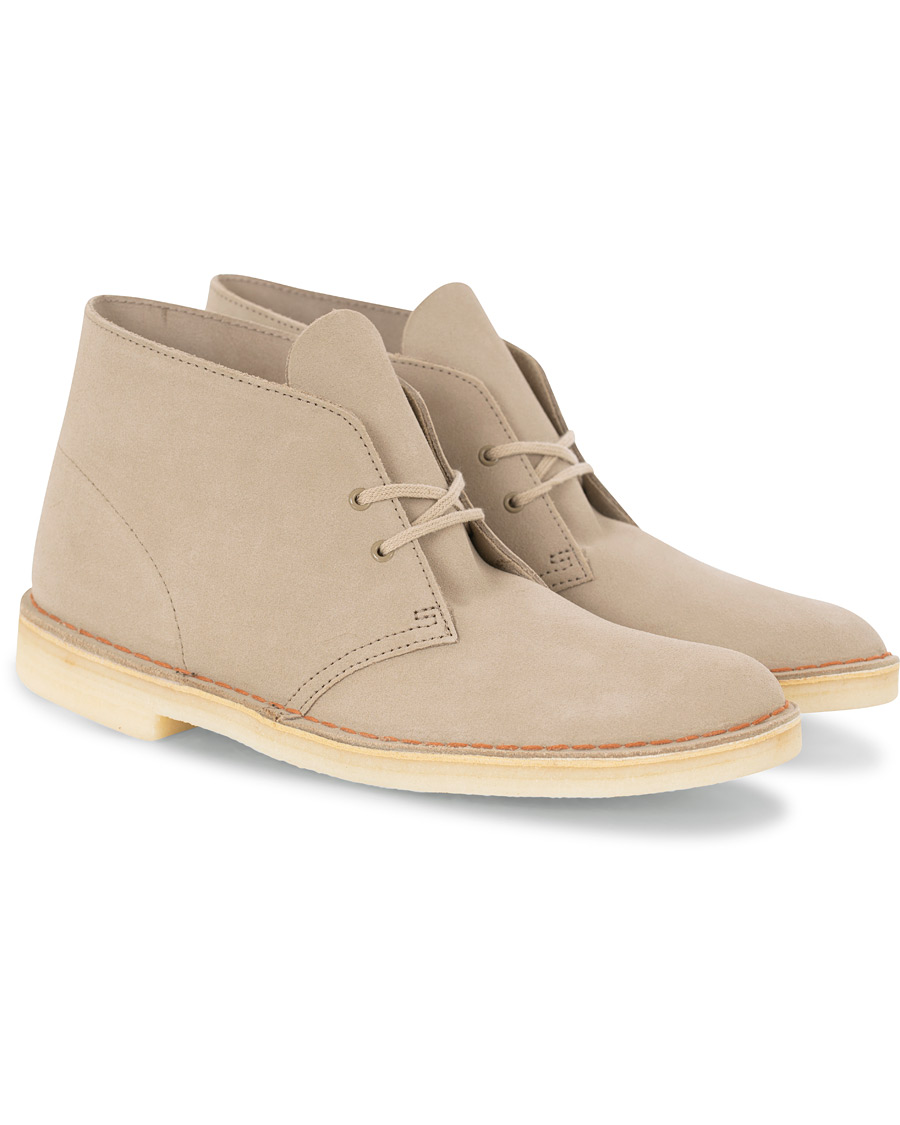 Herr | Clarks Originals Desert Boot Sand Suede | Clarks Originals | Desert Boot Sand Suede