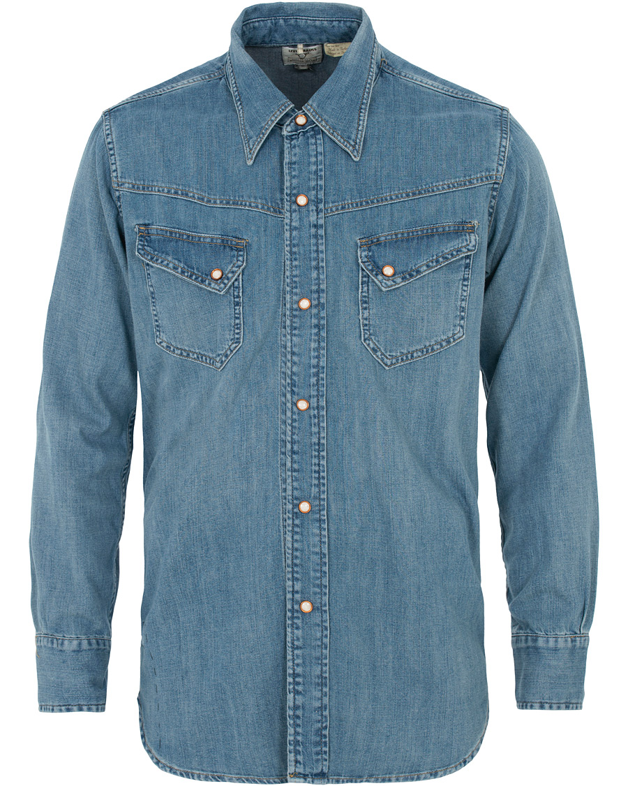 Herr | Skjortor | Levi's Vintage Clothing | 50´s Western Denim Shirt Blind Lemon