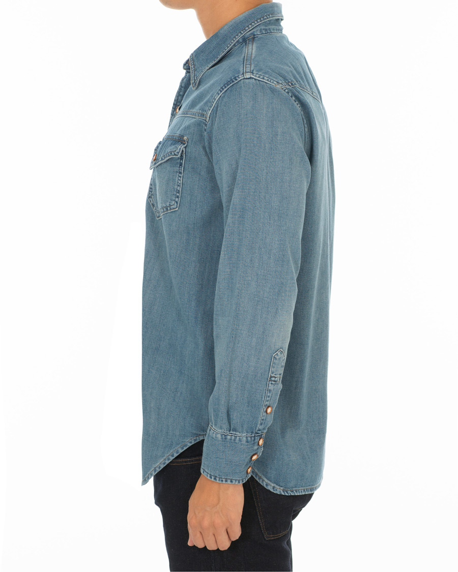 Herr | Skjortor | Levi's Vintage Clothing | 50´s Western Denim Shirt Blind Lemon