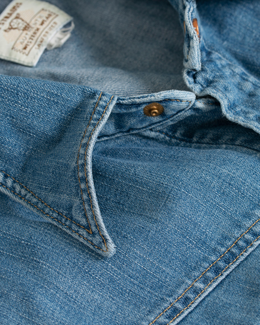 Herr | Skjortor | Levi's Vintage Clothing | 50´s Western Denim Shirt Blind Lemon